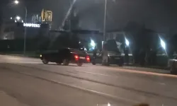İnegöl’de Gece Yarısı Caddeyi Piste Çevirdiler