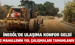 İnegöl'de Ulaşıma Konfor Geldi: 2 Mahallenin Yol Çalışmaları Tamamlandı