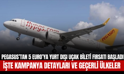 Pegasus’tan 5 Euro’ya Yurt Dışı Uçak Bileti Fırsatı Başladı: İşte Kampanya Detayları ve Geçerli Ülkeler