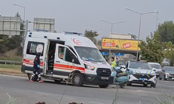 İnegöl D200 karayolunda tehlike saçan yük kazaya neden oldu