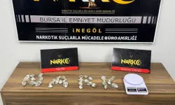 İnegöl’de 36 Çıkı Esrarla Yakalanan Şüpheli Tutuklandı