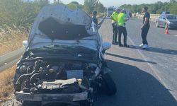 İnegöl'de trafik kazası