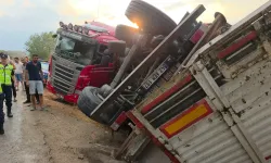İnegöl'de Yağış Kazayı Beraberinde Getirdi