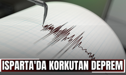Isparta'da Korkutan Deprem