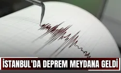 İstanbul'da Deprem Meydana Geldi