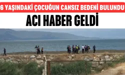 İznik Gölü’nde kaybolan 6 yaşındaki çocuğun cansız bedeni bulundu