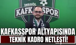 Kafkasspor Altyapısında Teknik Kadro Netleşti!