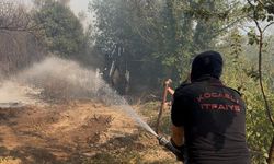 Kocaeli'deki orman yangının enerjisi 22.5 saat sonra düştü