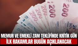 Memur ve Emekli Zam Teklifinde Kritik Gün: İlk Rakamlar Bugün Açıklanacak