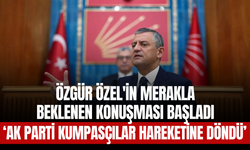 Özgür Özel'in merakla beklenen konuşması başladı! ‘AK Parti Kumpasçılar Hareketine Döndü’