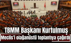 TBMM Başkanı Kurtulmuş, Meclis’i Gazze için olağanüstü toplantıya çağırdı