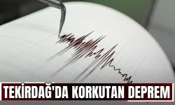 Tekirdağ'da korkutan deprem