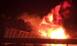 Tır sürücüsü, aracında yanarak hayatını kaybetti