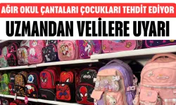 Uzmandan Velilere Uyarı: Ağır Okul Çantaları Çocukları Tehdit Ediyor