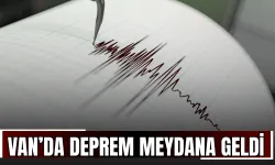 Van'da Deprem Meydana Geldi