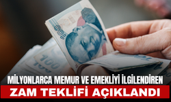 Milyonlarca Memur ve Emekliyi İlgilendiren Zam Teklifi Açıklandı