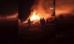 Ankara'da yangın çıktı