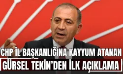 CHP İstanbul İl Başkanlığına Kayyum Atanan Gürsel Tekin’den İlk Açıklama