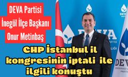DEVA Partisi İnegöl İlçe Başkanı Metinbaş: “Demokrasinin en temel şartı seçim güvenliği”