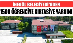 İnegöl Belediyesi’nden 1500 öğrenciye 1.250 TL kırtasiye desteği