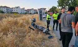 İnegöl’de otomobil ile motosiklet çarpıştı