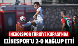 İnegölspor, Türkiye Kupası’nda Ezinespor’u 2-0 mağlup etti