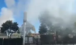 Mudanya’da Restoranın Çatısından Yükselen Duman Panik Yarattı