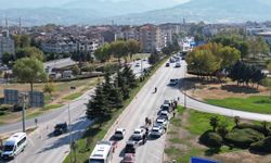 İnegöl’de 3 aracın karıştığı kazada 1 yaralı