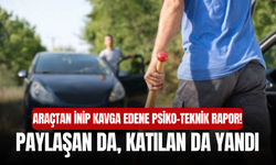 Araçtan İnip Kavga Edene Psiko-Teknik Rapor! Paylaşan da, Katılan da Yandı