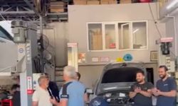 Elazığ’da aracını davul ve klarnet eşliğinde teslim aldı