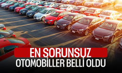 En sorunsuz otomobiller belli oldu