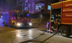 Kayseri’de 3 Katlı Binanın Bodrum Katında Yangında 4 Çocuk Dumandan Etkilendi