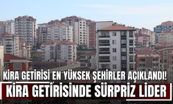 Kira Getirisi En Yüksek Şehirler Açıklandı! Kira Getirisinde Sürpriz Lider