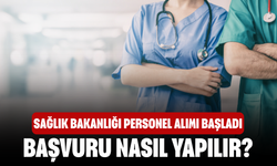 Sağlık Bakanlığı 2 bin 764 sürekli işçi alımı yapacak