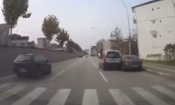Bursa’da iki kaza! O anlar kamerada...