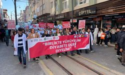 Bursa’da Dünya Diyabet Günü yürüyüşüyle farkındalık oluşturuldu