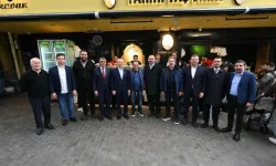 Davut Gürkan Bursa esnafıyla bir araya geldi