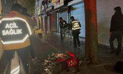 Eskişehir’de ehliyetsiz motosiklet sürücüsü bekçiye çarptı