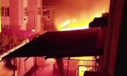 Evleri yangında küle döndü, aile canını zor kurtardı