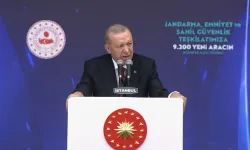 Erdoğan: Güvenlik güçlerimize 9 bin 200 yeni araç teslim edildi