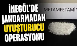 İnegöl’de jandarmadan uyuşturucu operasyonu