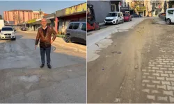 İnegöl’de mobilyacılar yol çalışmalarının uzamasından şikâyetçi