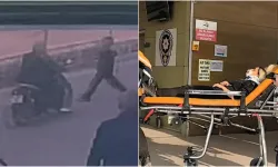 İnegöl'de motosikletin çarptığı genç kadın yaralandı