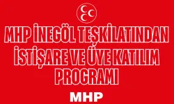 MHP İnegöl teşkilatından istişare ve üye katılım programı