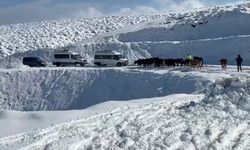Muş’ta yoğun kar yağışı