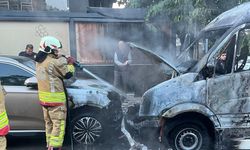 Öğrenci servisi yandı! 13 çocuk son anda kurtarıldı