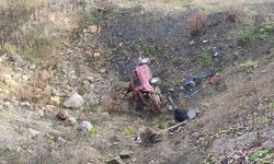 Sinop'ta kontrolden çıkan otomobil uçuruma yuvarlandı! 1 ölü