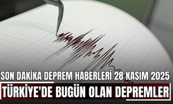 Son Dakika Deprem Haberleri 28 Kasım 2025! Türkiye'de Bugün Olan Depremler