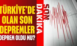 Türkiye'de Olan Son Depremler! Bugün Deprem Oldu mu? | 17 Kasım 2025