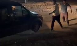 Öfkelenen sürücü ortalığı birbirine kattı